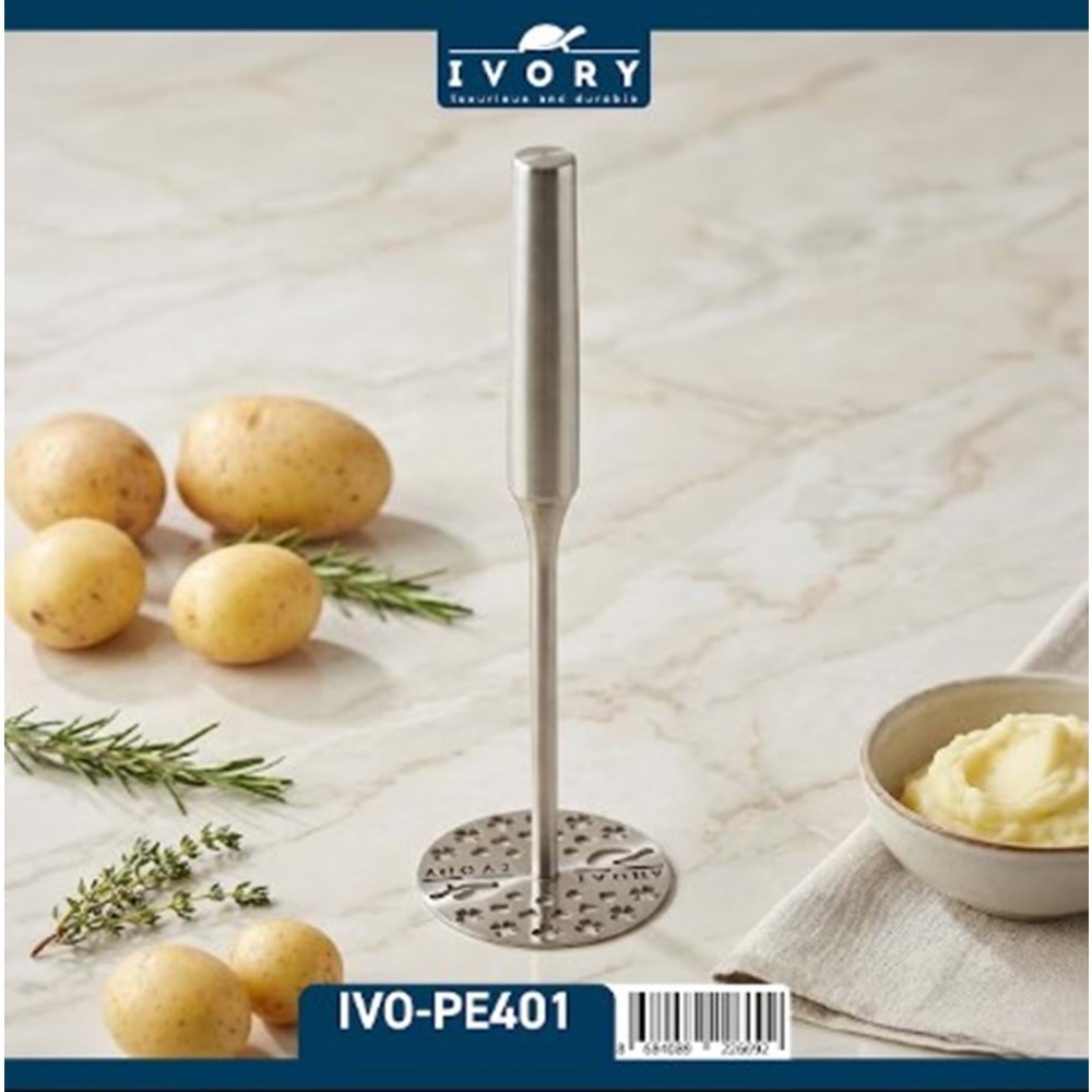 IVORY ÇELİK SAPLI PATATES EZİCİ 144*