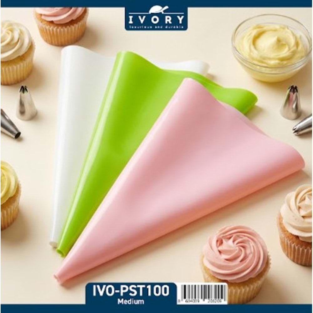 IVORY SİLİKON KREMA TORBASI 600*