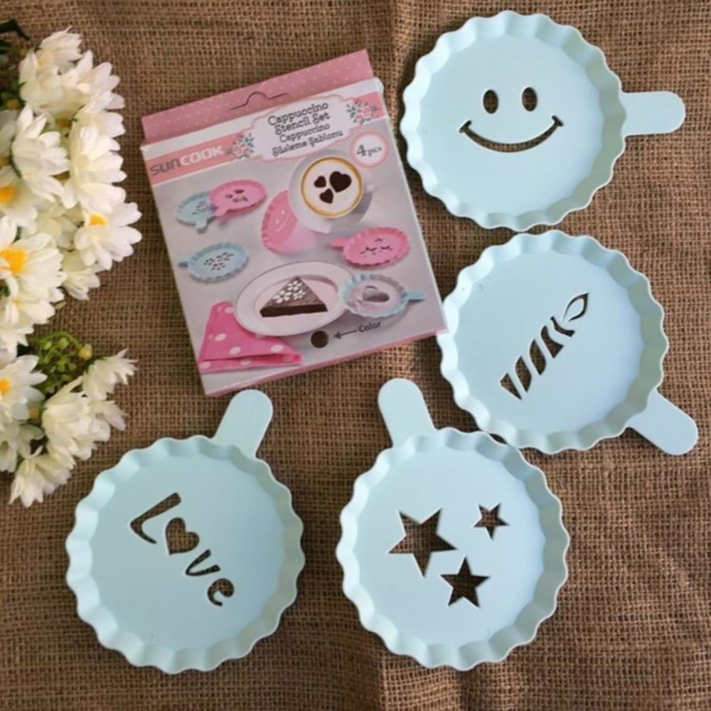 SUN CAPPUCİNO SÜSLEME ŞABLONU