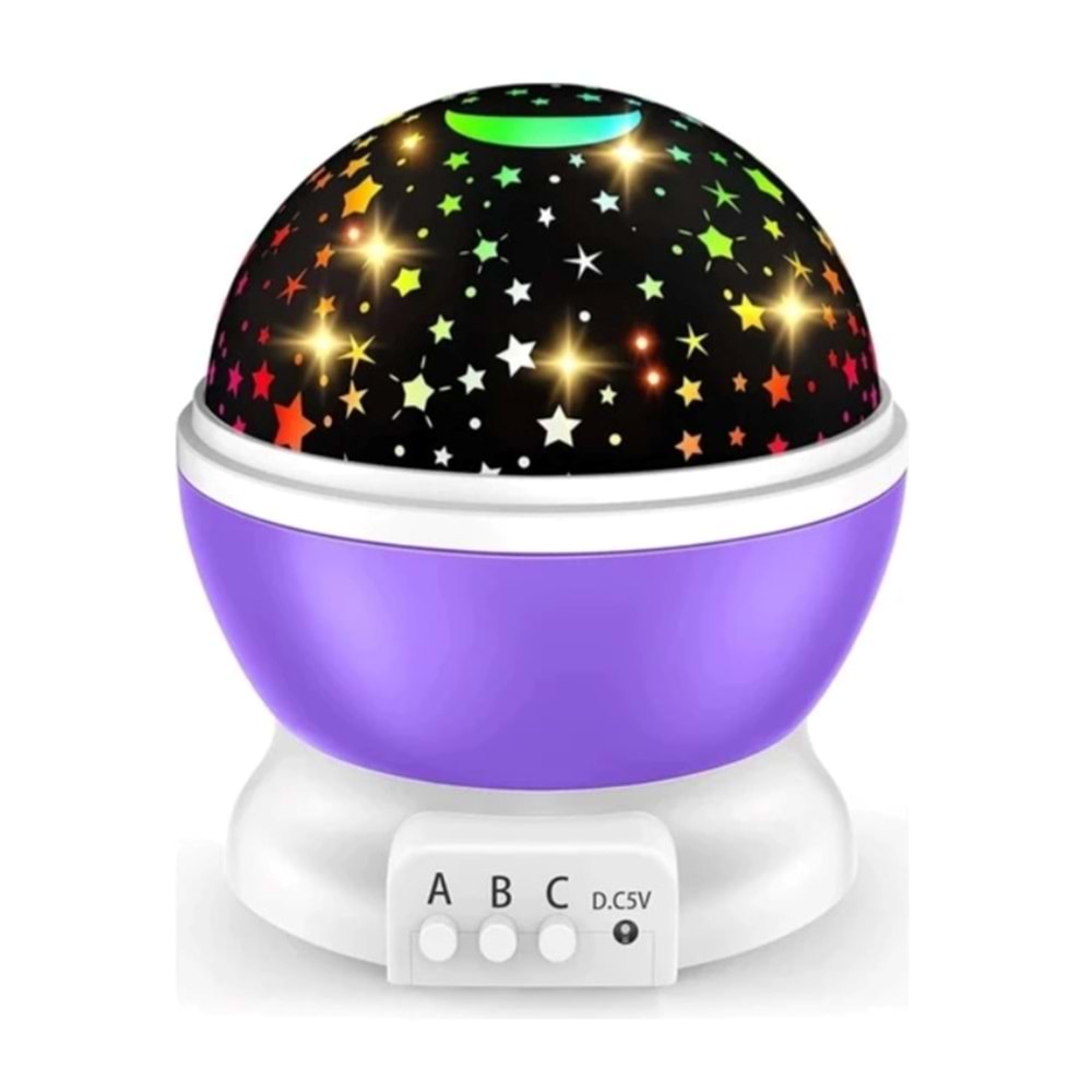 STAR MASTER GECE LAMBASI PROJEKSİYONLU