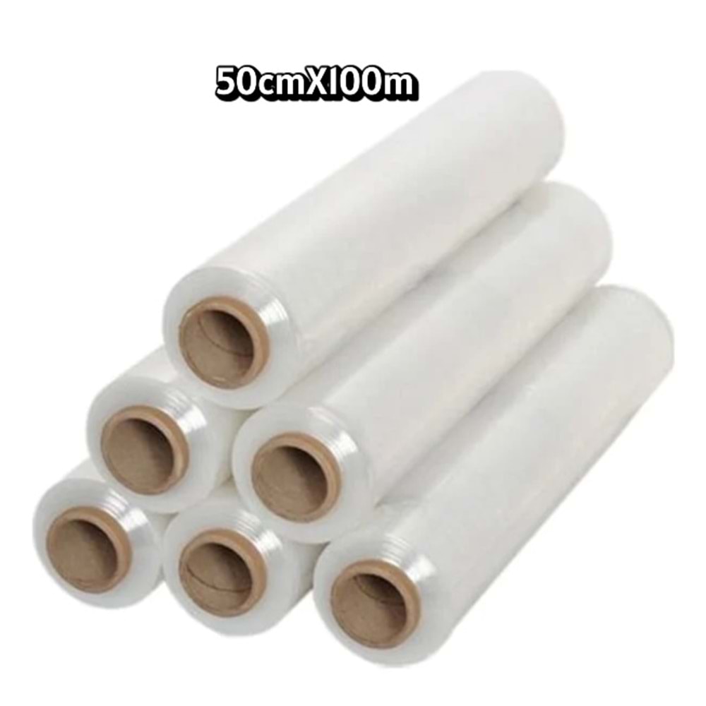 SANAYİİ TİPİ STREÇ FİLM 50CMX100M *6