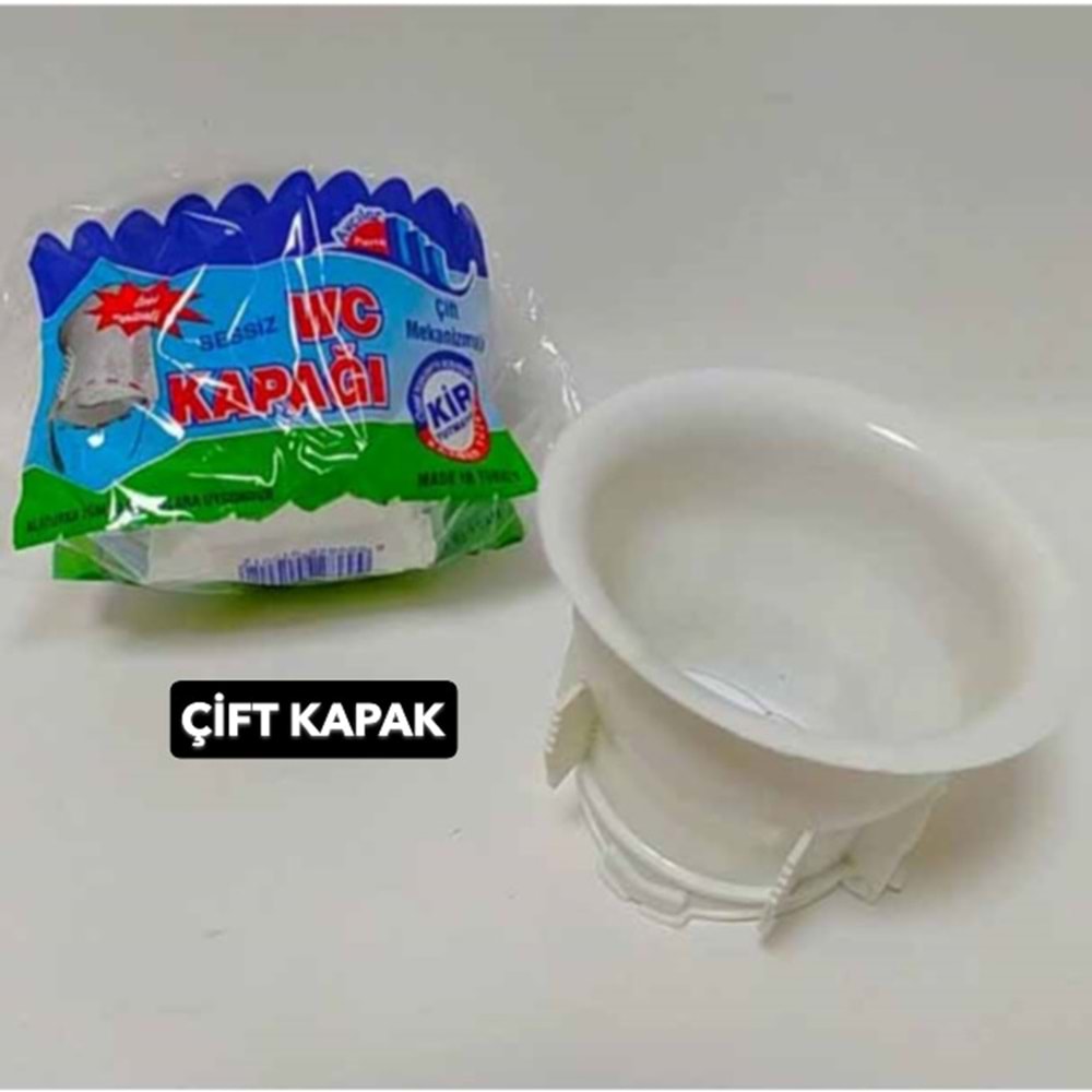 AVCILAR POŞETLİ ÇİFT KAPAK WC MATİK