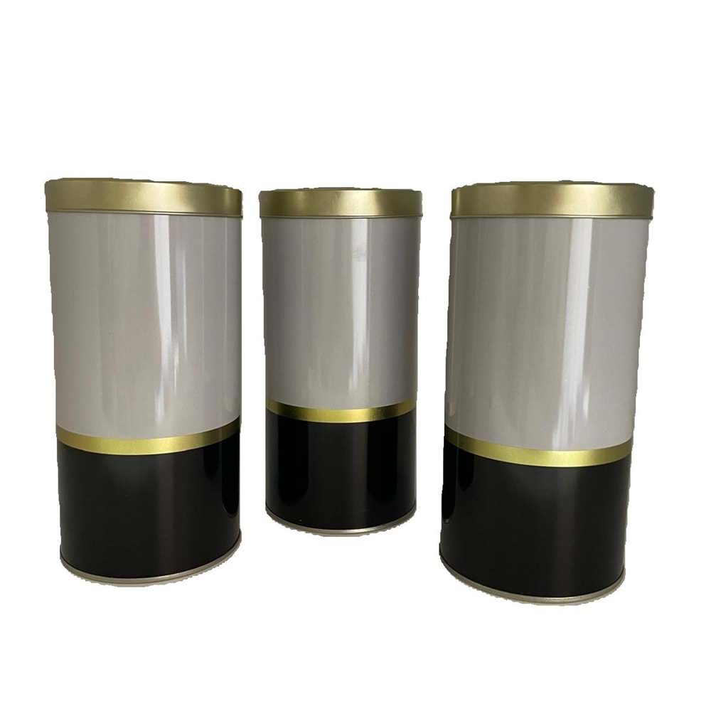 SARKAP 3 LÜ METAL KAVANOZ BÜYÜK BOY BAHARAT