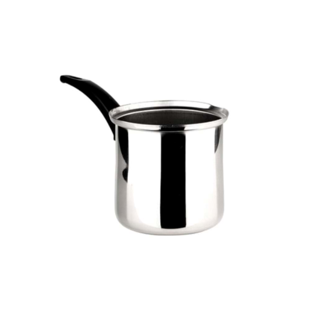 SAGLAM SİYAH SAP 6 NO ÇELİK CEZVE 430