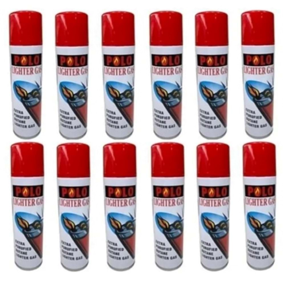 POLO ÇAKMAK GAZI 270 ML *12