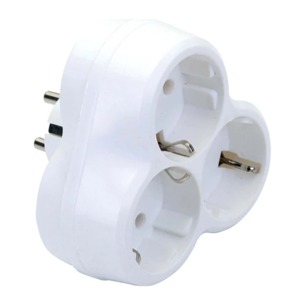 ALMERA 3 LÜ PAPATYA GÖLYAT PRİZ