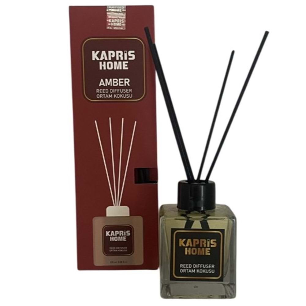 KAPRİS HOME AMBER ÇUBUKLU ODA KOKUSU 100ML *48