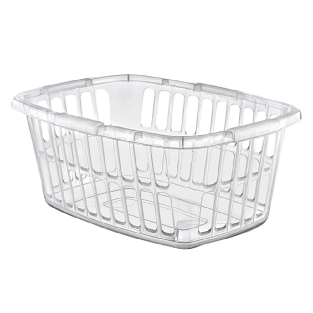 SAGLIK DİKDÖRTĞEN ŞEFFAF ÇAMAŞIR SEPET