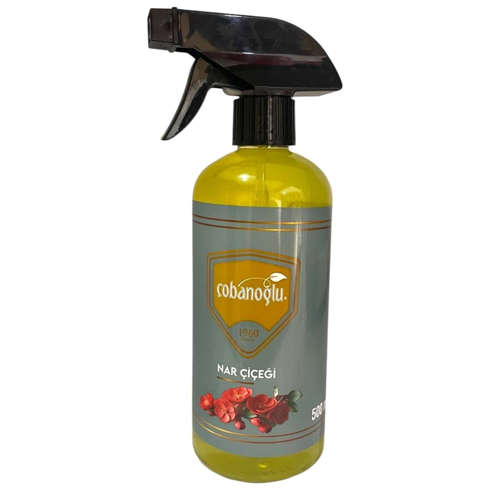 ÇOBANOĞLU NAR ÇİÇEĞİ ODA KOKUSU SPREYLİ 500ML *12