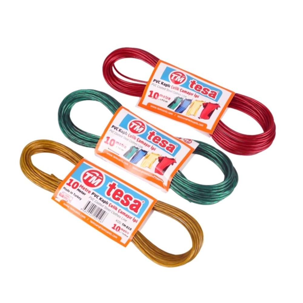 TESA ÇELİK ÇAMAŞIR İPİ 10 M