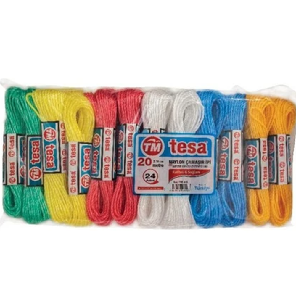 TESA NAYLON ÇAMAŞIR İPİ 20MT *24