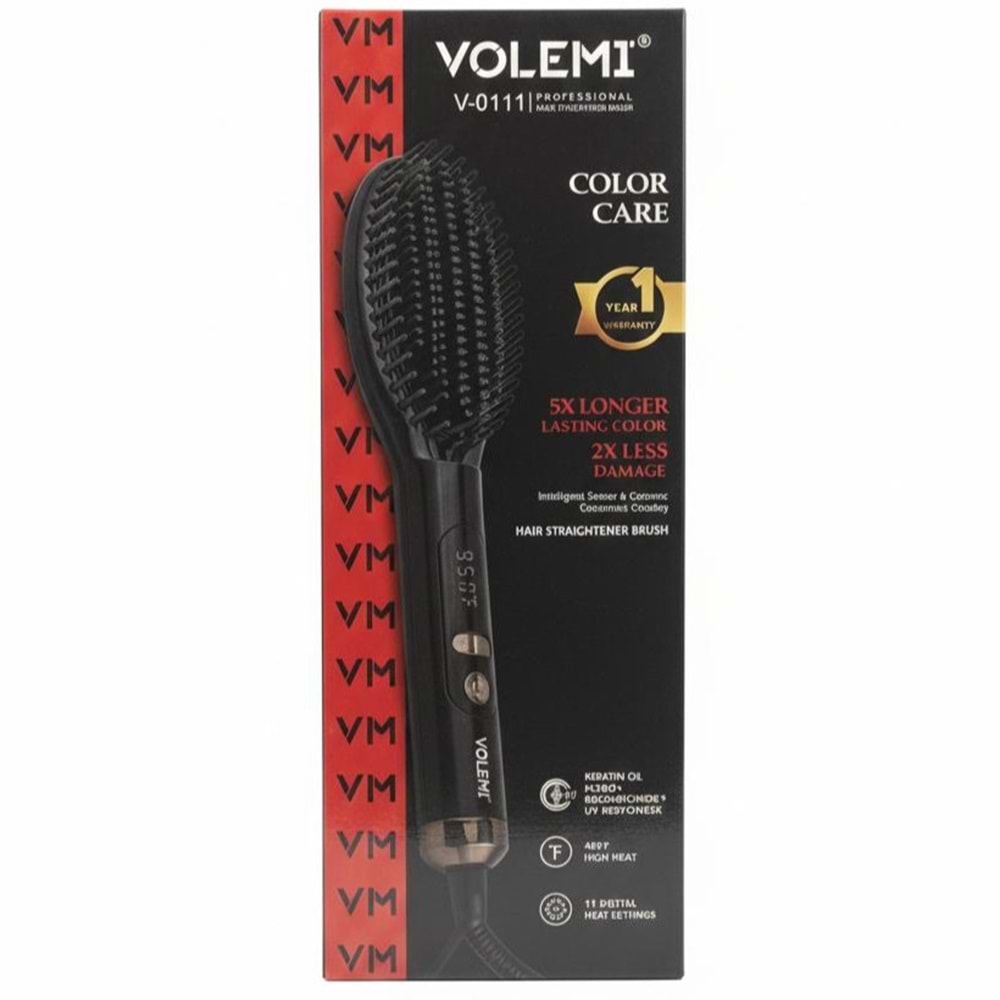 VOLEMİ SAÇ ŞEKİLLENDİRİCİ TARAK