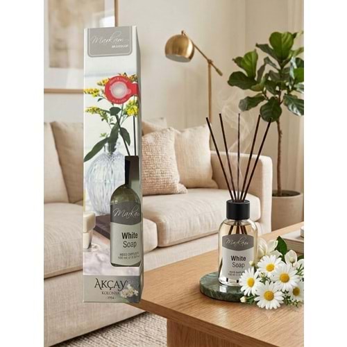 MARKAM AKSESUAR ÇUBUKLU ODA KOKUSU - BEYAZ SABUN 100 ML