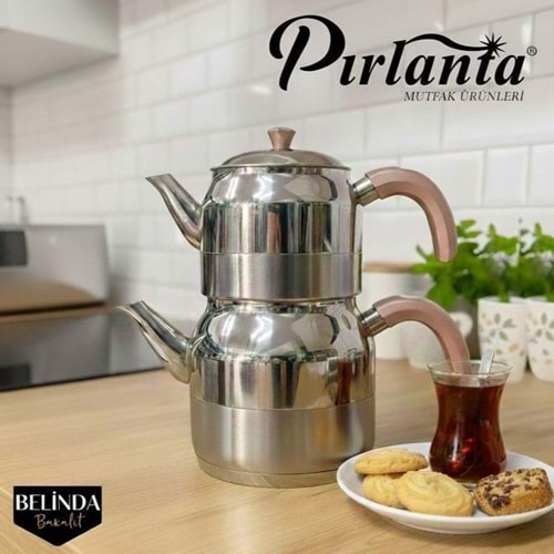 PIRLANTA BELİNDA BAKALİT KULP ÇAYDANLIK MİNİ