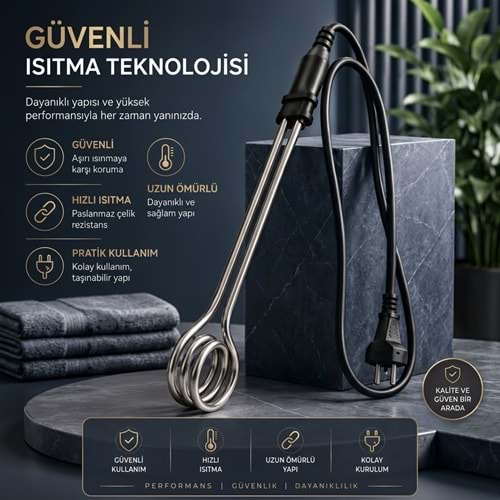 ATS SU ISITICI ÇUBUK