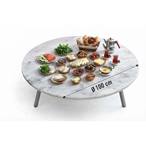 Alesta Life 100 Cm Katlanır Hibrit Sunta Lam Sofra