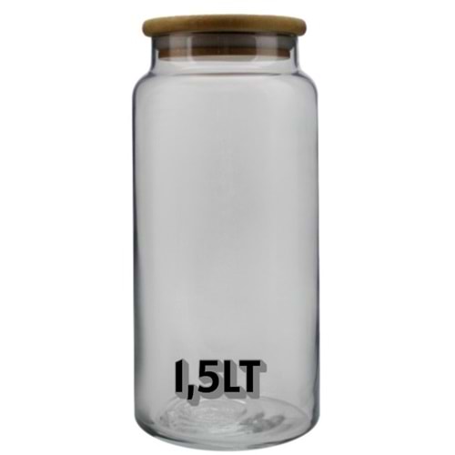 PEROTTİ 1300ML CAM KAPAKLI KAVANOZ *12