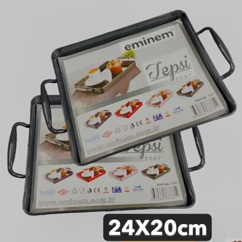 EMİNEM SERVİS TEPSİ 24X20