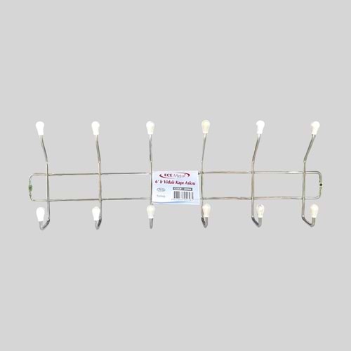 ECE METAL KROM 6 LI VİDALI KAPI ASKISI 20x5x50 cm 20*