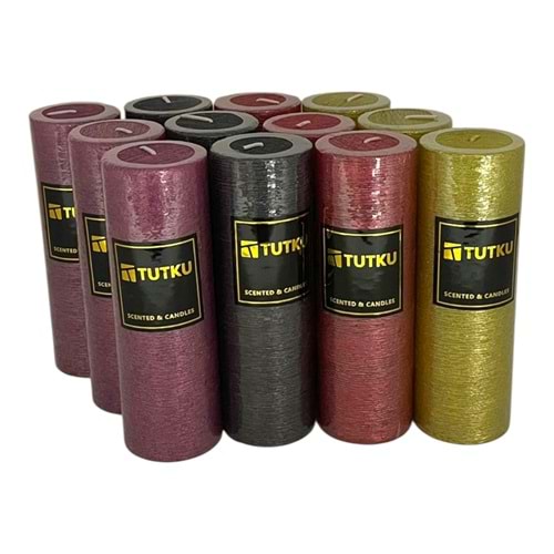 TUTKU BATON RENKLİ MUM BÜYÜK *PKT:12**96*