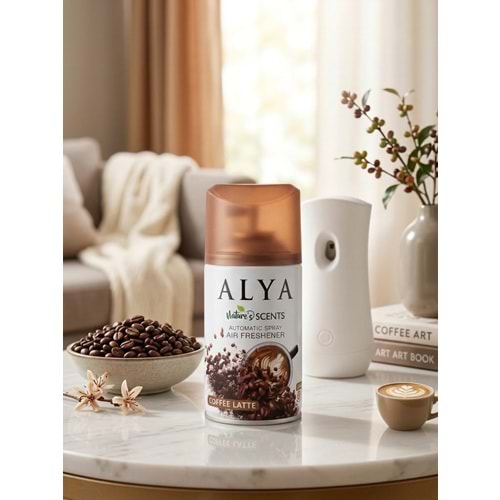 ALYA OTOMATİK ODA SPREYİ YEDEĞİ COFFEE LATTE 24*
