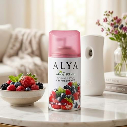 ALYA OTOMATİK ODA SPREYİ YEDEĞİ MIXED BERRIES 24*