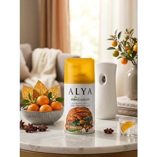 ALYA OTOMATİK ODA SPREYİ YEDEĞİ ANTI TOBACCO 24*