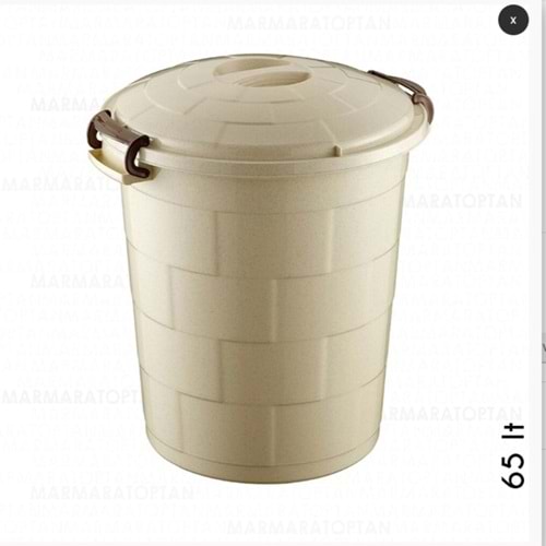 BURSEV FOLLOV ME 65LT RENKLİ TETRİS KİLİTLİ ÇÖP KOVASI