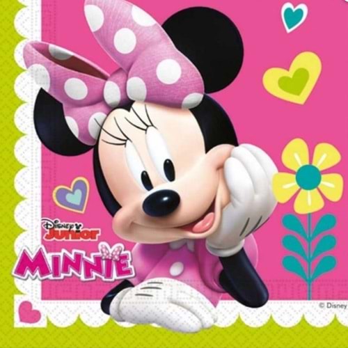 DECORATA MİNNİE MUTLU ARKADAŞLAR KAĞIT PEÇETE 20 Lİ