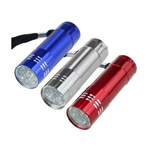 PRİNCO 9 LED PİLLİ EL FENERİ *24