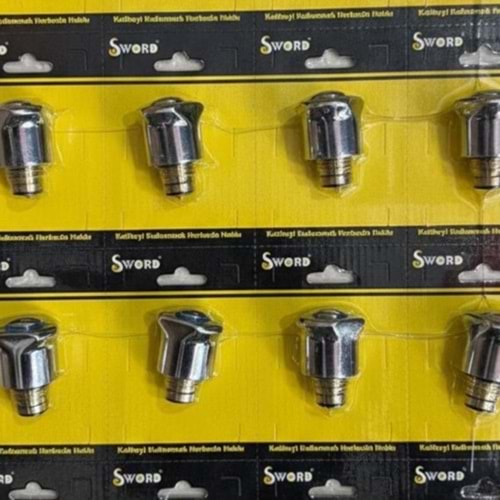 SWORD MUSLUK BAŞI ÇEVİRMELİ SALMASTIRA