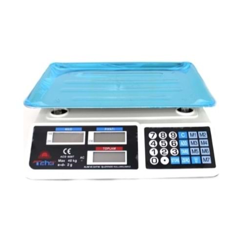 TAHA ELEKTRONİK TERAZİ 40KG
