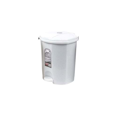 AKAY PEDALLI ÇÖP KOVASI NO:3 (12LT) - BEYAZ