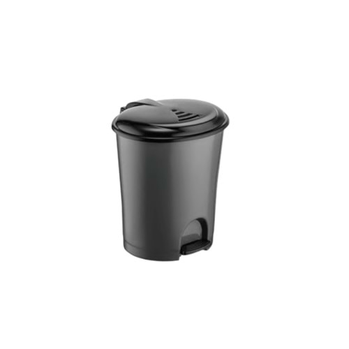 AKAY PEDALLI ÇÖP KOVASI NO:3 (12LT) - M.GRİ