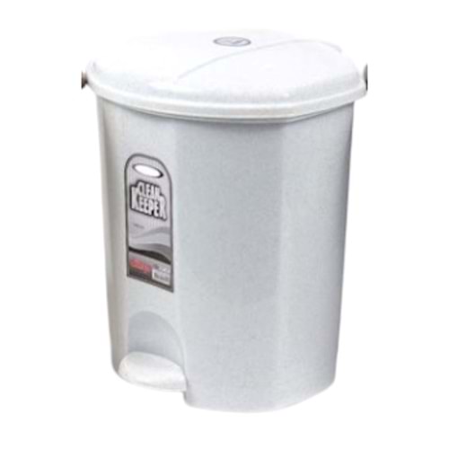 PEDALLI ÇÖP KOVASI NO:6 (50LT) - BEYAZ