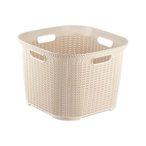 ÖRGÜ KARE SELE (41LT) (BEJ)