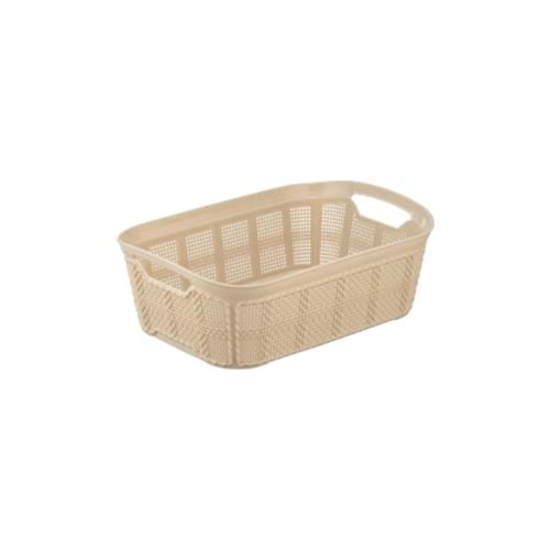 JUTE PRATİK SEPET 3,5 LT (BEJ)