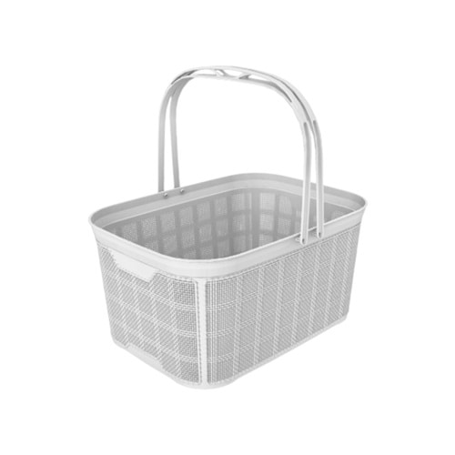 JUTE ALIŞVERİŞ SEPETİ 26 LT (BEYAZ)