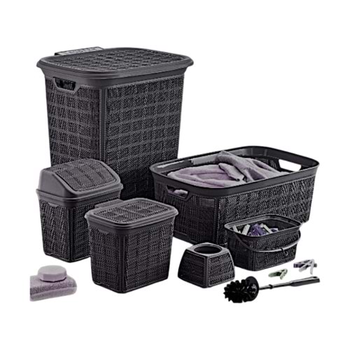 JUTE ÇEYİZ SETİ 6LI L.FÜME