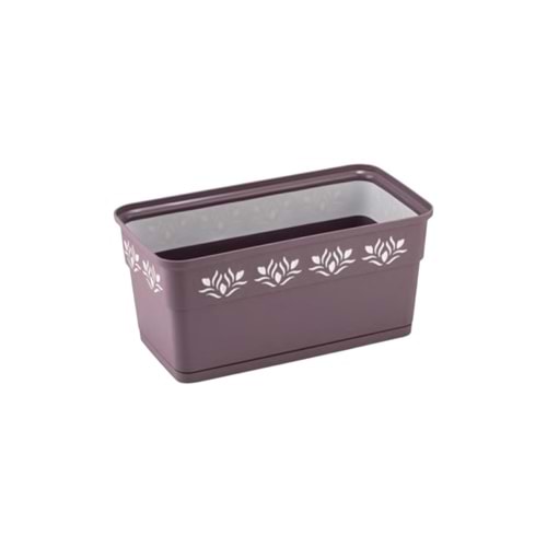 Desenli Saksı 30 Cm