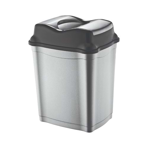 GİRDAP ÇÖP KOVASI NO:4 (18 LT) (M.GRİ)