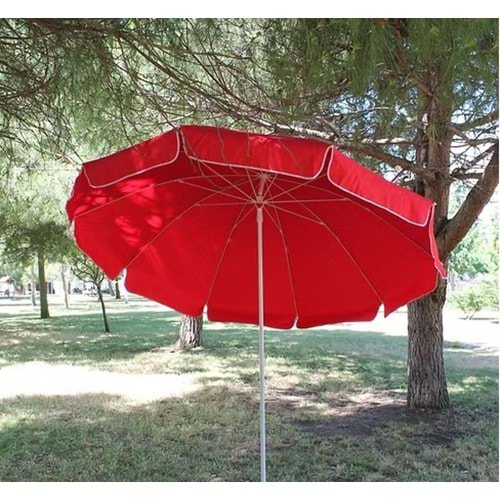 KIRMIZI PLAJ ŞEMSİYESİ 220 CM