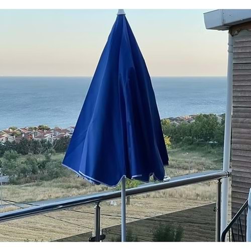 MAVİ PLAJ ŞEMSİYESİ 200 CM