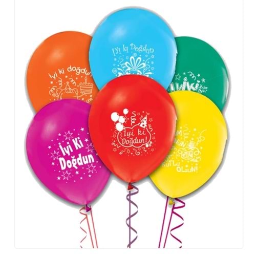 ATOM BALON İYİKİ DOĞDUN *100