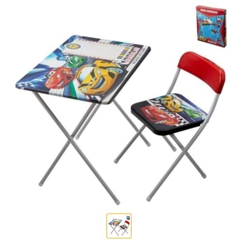 BEREN DERS ÇALIŞMA MASASI+SANDALYESİ VE YAZI TAHTASI SET
