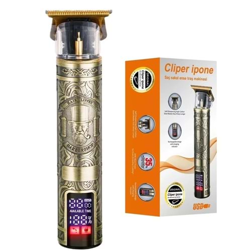 CLİPER İPONE SAÇ SAKAL ENSE ŞARJLI TRAŞ MAKİNASI