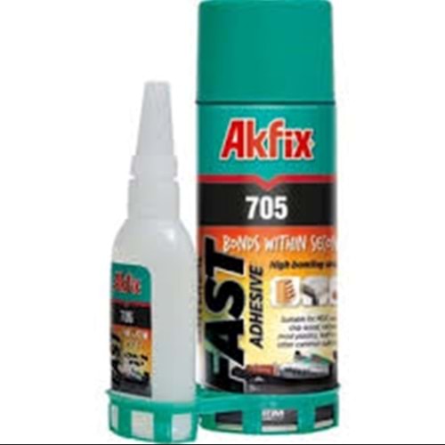 AKFİX 705 HIZLI YAPIŞTIRICI 200ML *24