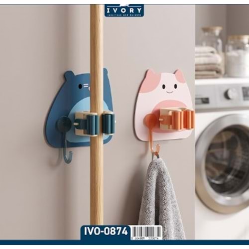 IVORY FİGÜRLÜ MOP ASKISI 10KG KADAR TAŞIMA KAPASİTESİ 400*