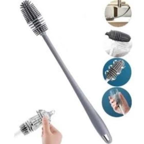 IVORY SİLİKON BİBERON VE ŞİŞE FIRÇASI 360*