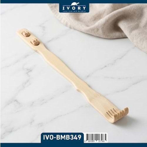 IVORY BONCUKLU AHŞAP SIRT KAŞIYICI 300*